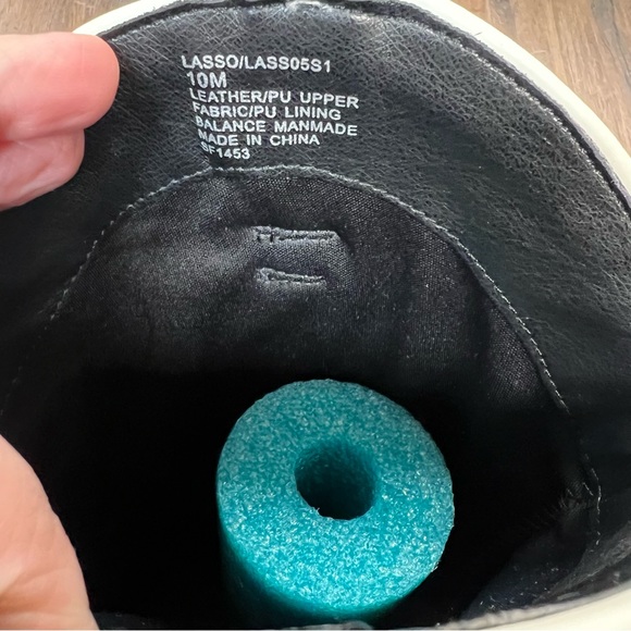 🆕 Steve Madden Lasso boot in black and bone SZ 10 - Picture 6 of 9